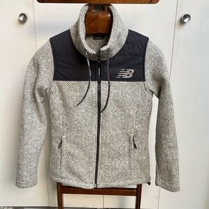 New Balance full zip Herringbone Fleece (Size S)